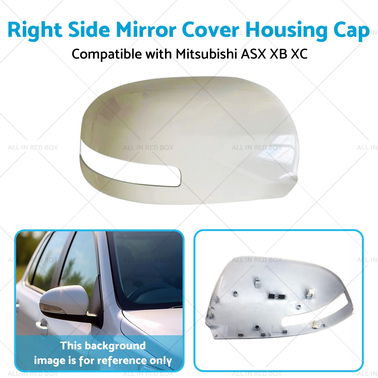 Right Side Mirror Cover Housing Cap Suitable for Mitsubishi ASX XB XC XD 12-20-4