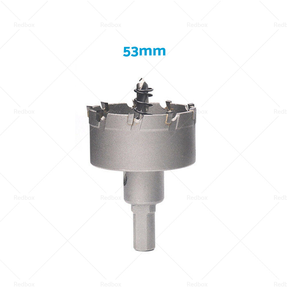 TCT Carbide Tip Hole Saw Carbide Metal Drill Bit Stainless Steel Cutter 16-53mm-14