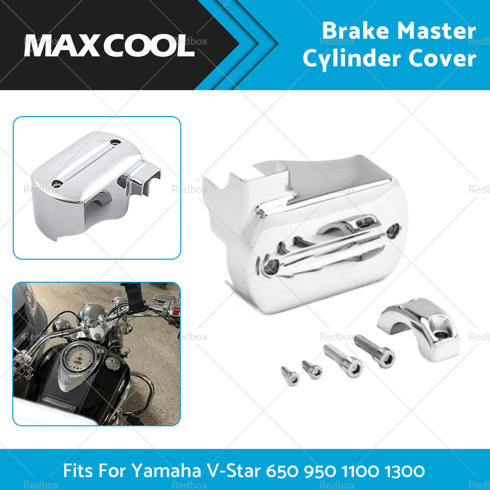 Brake Master Cylinder Cover For Yamaha V-Star 650 98-13 V-Star 950 1100 1300-2