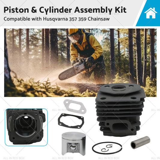Piston  and  Cylinder Assembly Kit Suitable for Husqvarna 357 359 Chainsaw 47mm-0