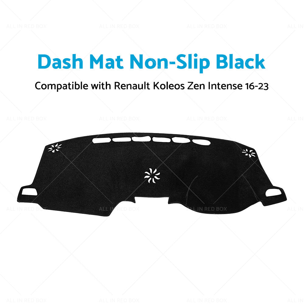 Non-Slip Dash Mat Suitable For Renault Koleos Zen Intense 16-23 Dashboard Cover-1