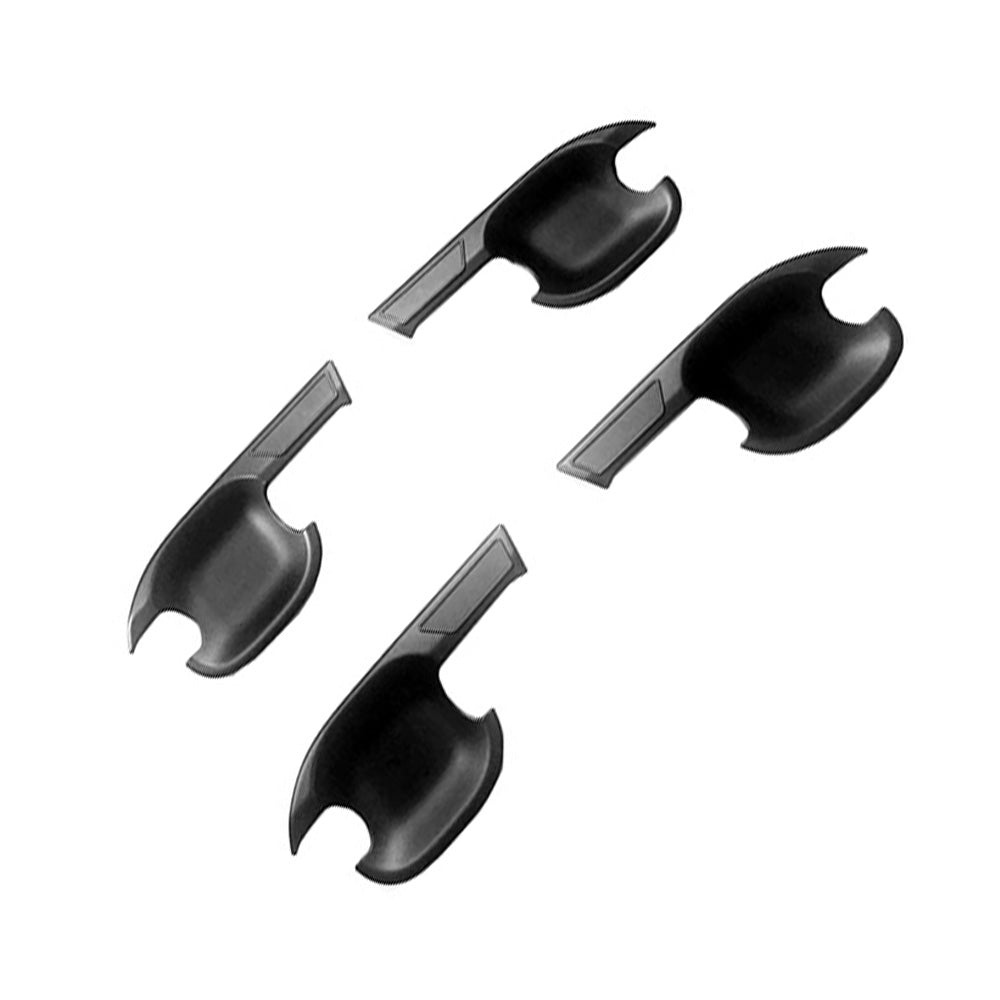 Matte Black Exterior Door Handle Cover Trim Suitable For Isuzu D-Max 2021-2022-3
