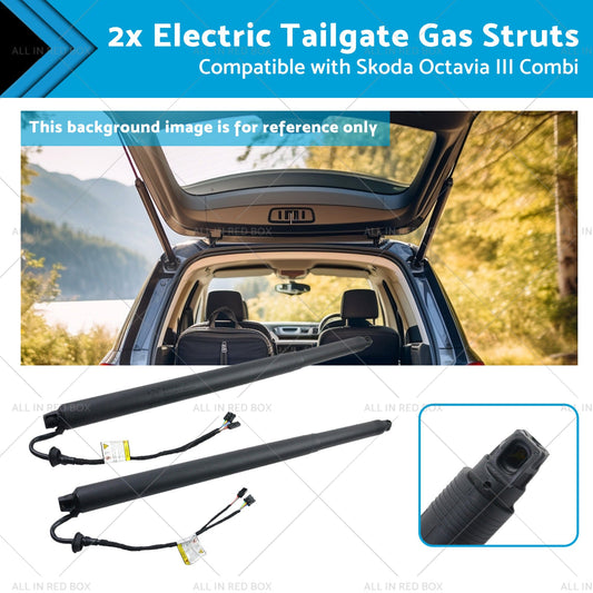 5E9827851F 2x Electric Tailgate Gas Struts Suitable for Skoda Octavia III Combi-0
