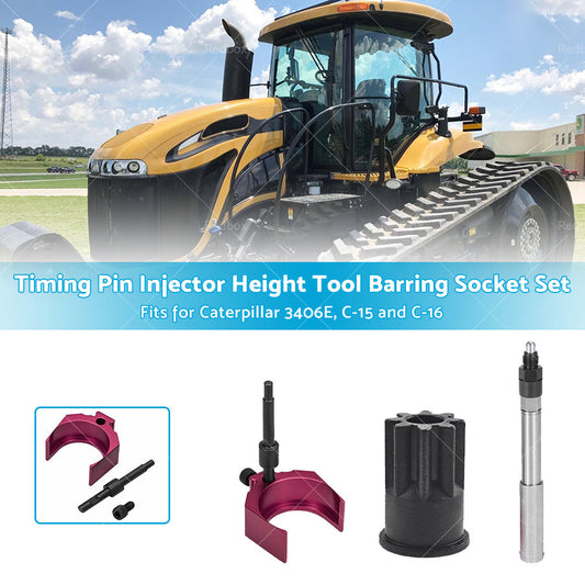 Timing Pin Injector Height Tool Barring Socket Set Fits For Cat 3406E C-15 C-16-0
