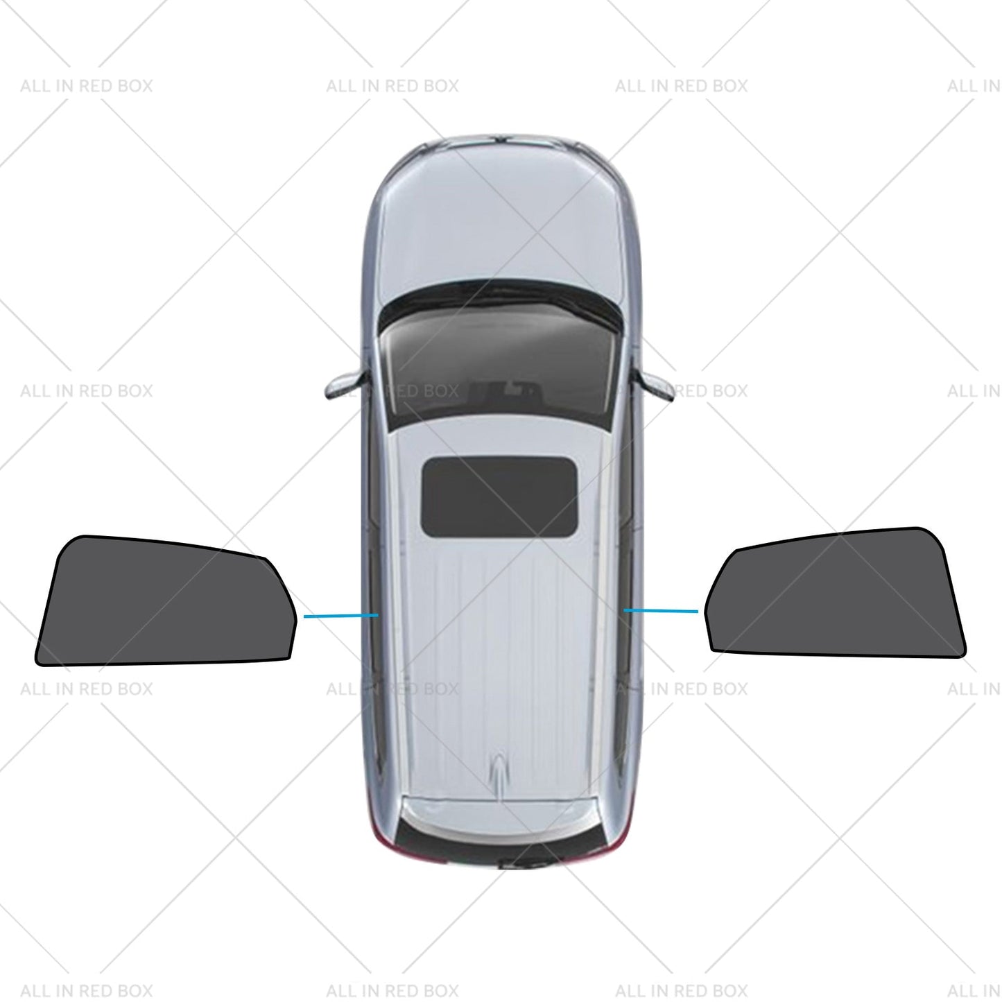 Magnetic Car Window Sun Shades Suitable for Mazda CX-3 CX3 2015-Current-6