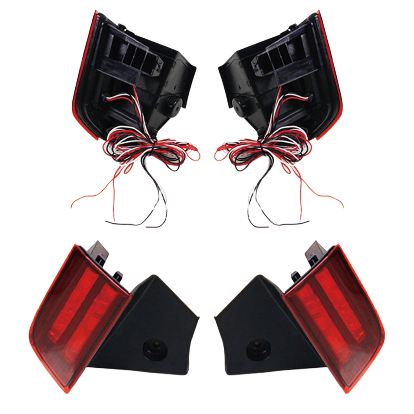 Pair Rear Bumper Tail Light LH+RH Suitable for Mitsubishi Pajero Sport 2015-2016-4