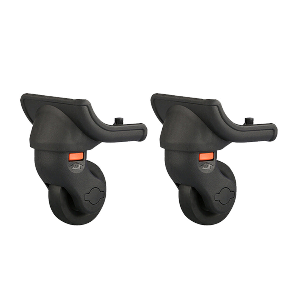 2x W073 360 Degree Spare Swivel Suitcase Repair Wheel Replacement Luggage Wheel-0
