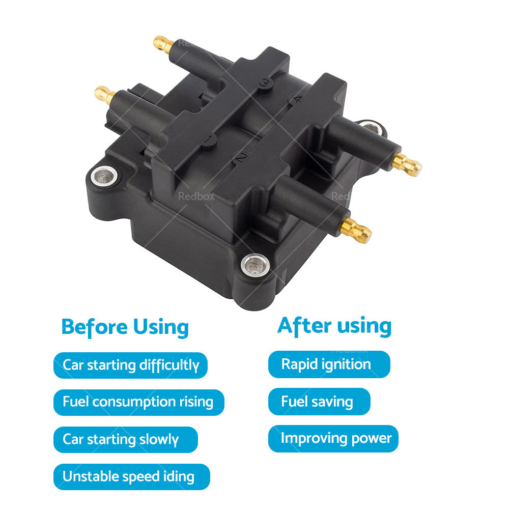 4 Pin Ignition Coil Pack for Subaru Forester Impreza Liberty Outback 2. 0L 2. 5L-2