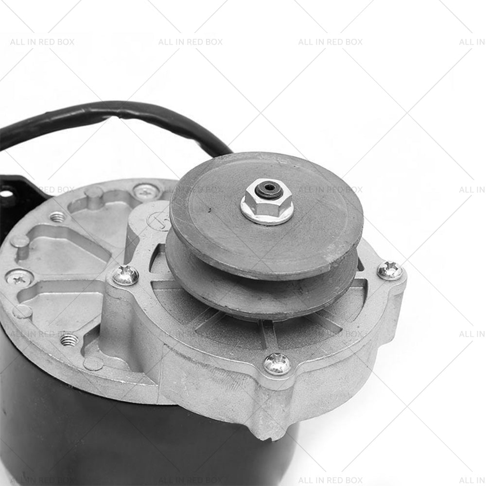 Belt Pulley Geared Motor Low Noise Geared Motor High Torques 12V 250W Universal-2