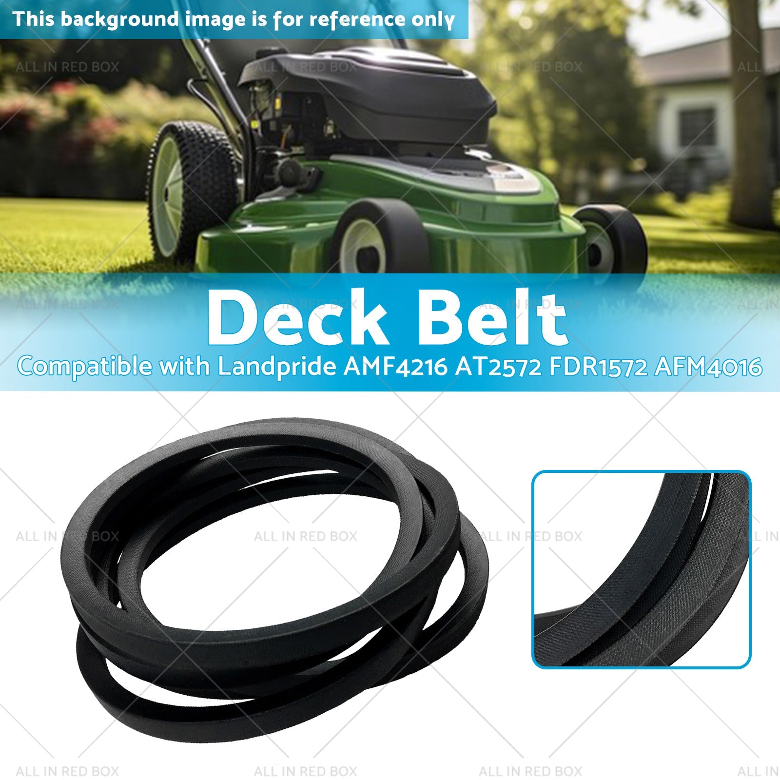Deck Belt Suitable for Landpride AMF4216 AT2572 FDR1572 AFM4016 816-141C 816141C-1