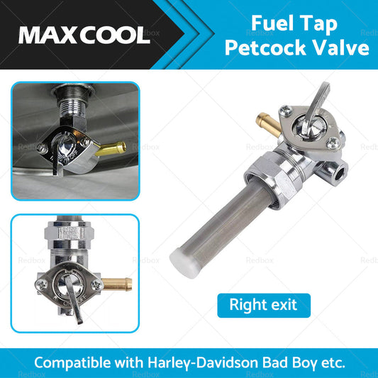 22mm Fuel Tap Petcock Valve Right Outlet Suitable For Bad Boy Blackline-1