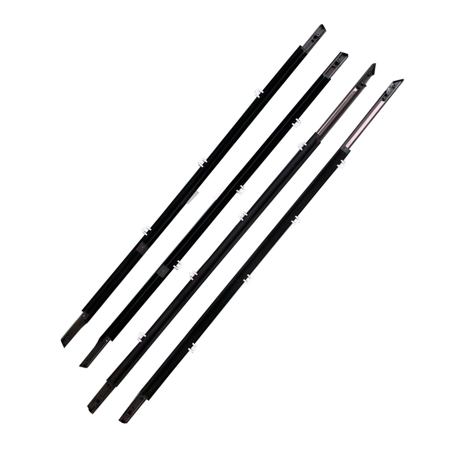4x Window Glass Seal Weatherstrip Suitable For Honda Accord 2008-2013-2