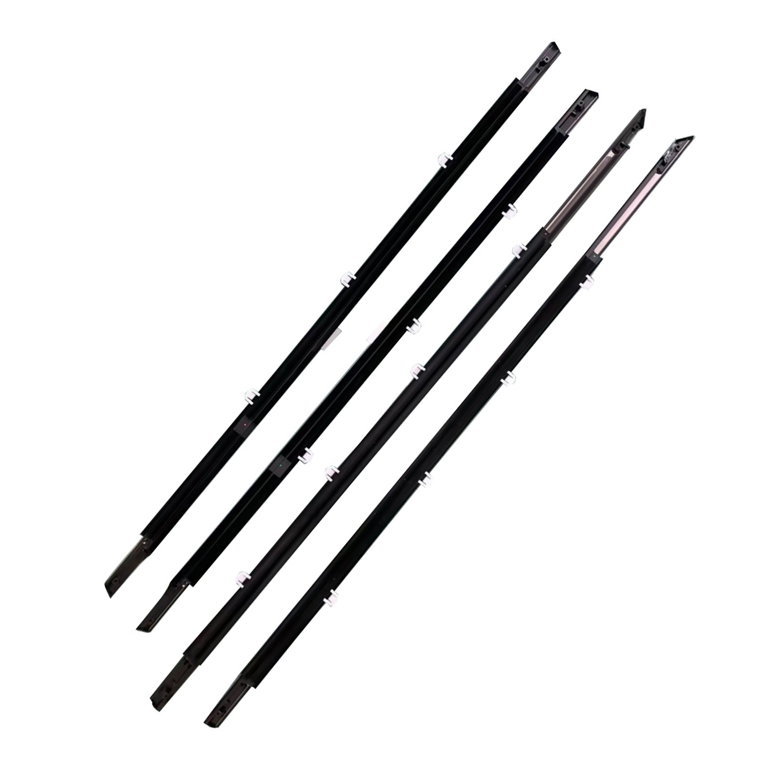 4x Window Glass Seal Weatherstrip Suitable For Honda Accord 2008-2013-2