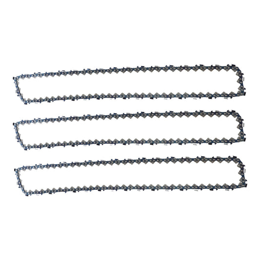 3x Chainsaw Chain 14in 3/8LP 050 Gauge 52DL Suitable For Husqvarna 321 333 334-0