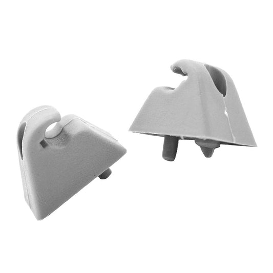 2x Sun Visor Clip Suitable For Holden Commodore Berlina Calais VN VP VR VS VT VZ VX VY Ute 1988-2003-0