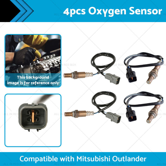 4x New Oxygen Sensor O2 Suitable For Mitsubishi Outlander ZF 2. 4L 4G69-1