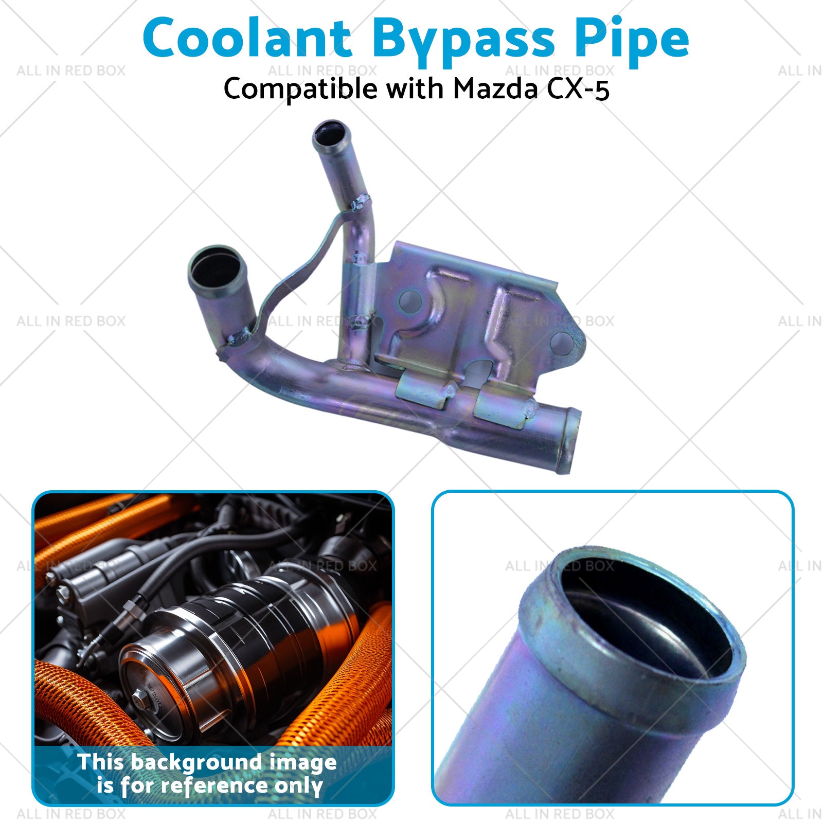 Coolant Bypass Pipe Suitable for Diesel Mazda CX-5 3 6 2.2 L SH20-15-290A 12-18-3