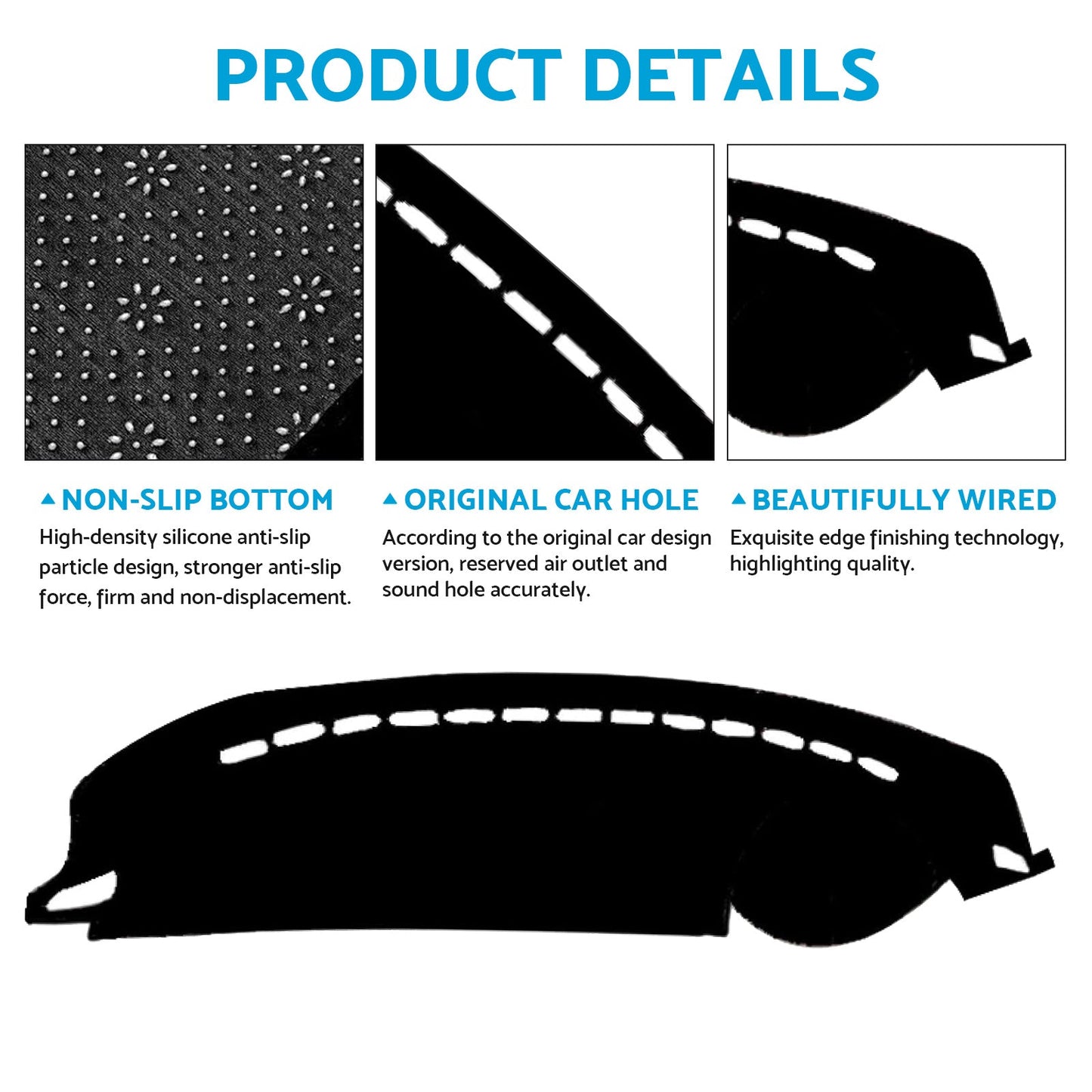 Dashboard Cover Dash Mat Suitable For BMW Z4 E85 E86 2003-2008 No GPS-3