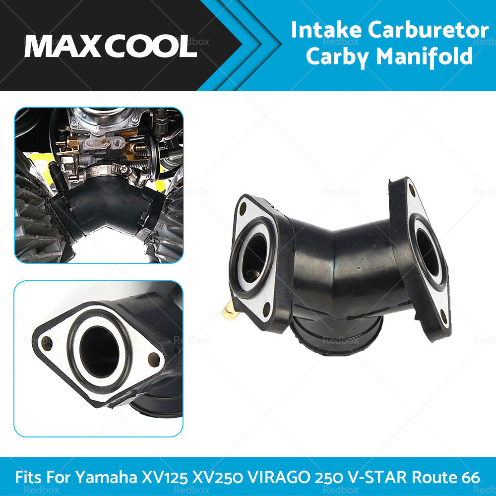 Intake Carburetor Carby Manifold Fits For Yamaha XV125 XV250 VIRAGO 250 V-STAR-1