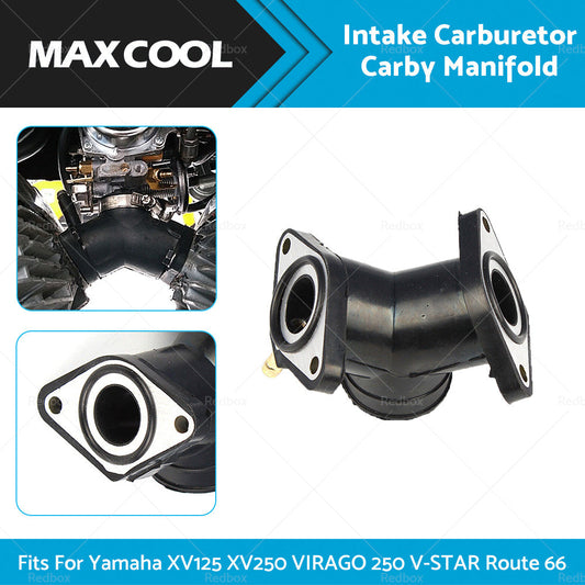 Intake Carburetor Carby Manifold Fits For Yamaha XV125 XV250 VIRAGO 250 V-STAR-1