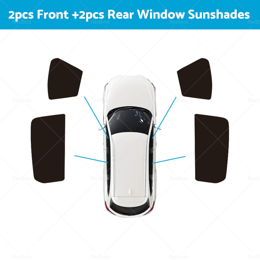 Magnetic Car Window Sun Blind Shade Mesh for Mazda CX-8 CX8 2018-2023 Sunshade-7