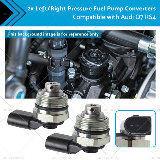 2x Left or Right Pressure Fuel Pump Converters Suitable for Audi TT Q7 RS4 VW Golf-0
