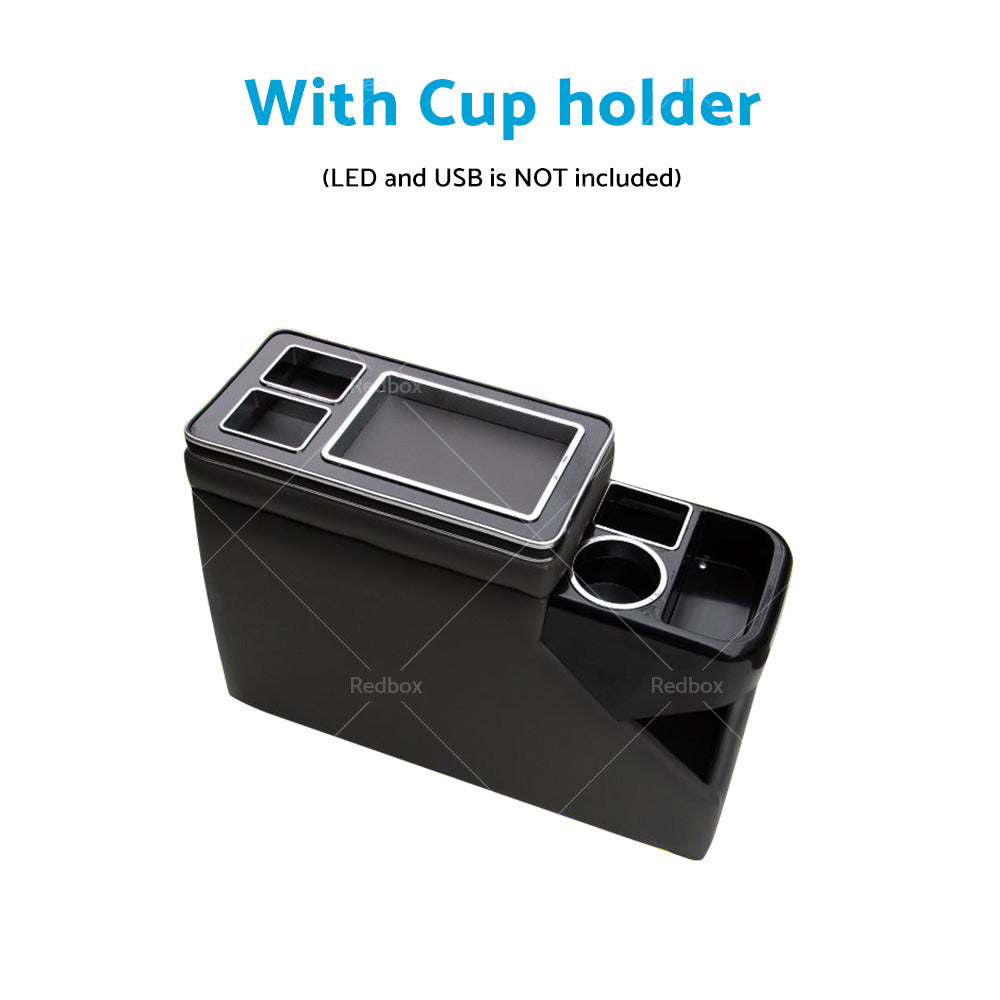Centre Console Storage Unit w or Cup Holder Fit For VW T4 T5 T6 Multivan Caravel-3