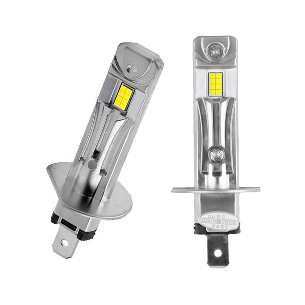 H1 LED Headlight Kit 6000K White 220W 30000LM High Low Beam Globes Suitable For Universal 12V Vehicles-2