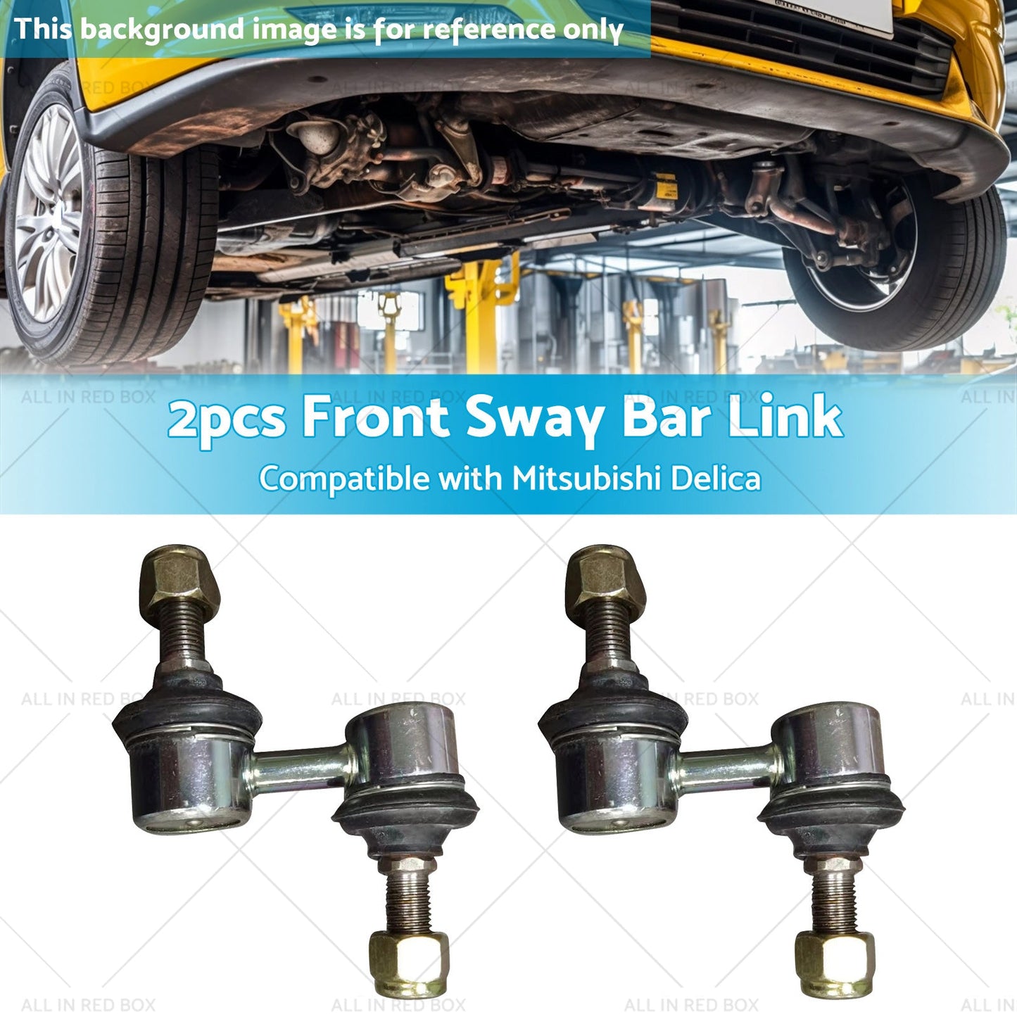 2x Front Stabilizer Sway Bar Link Suitable For Mitsubishi Delica PD8W 1994-2004-2