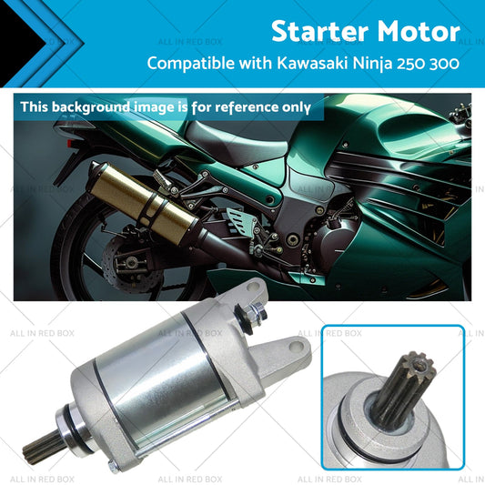 21163-0717 Starter Motor Suitable for Kawasaki Ninja 250 300 Versys-X 250 13-20-0