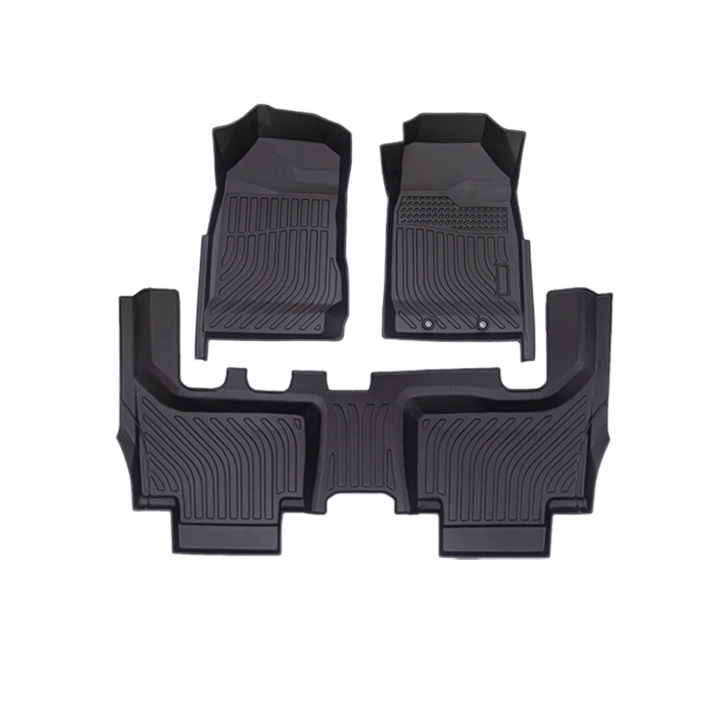 3D TPE Floor Mats Suitable For Isuzu MU-X / MUX 2012-2021 Anti-Slip Waterproof Full Cover-1