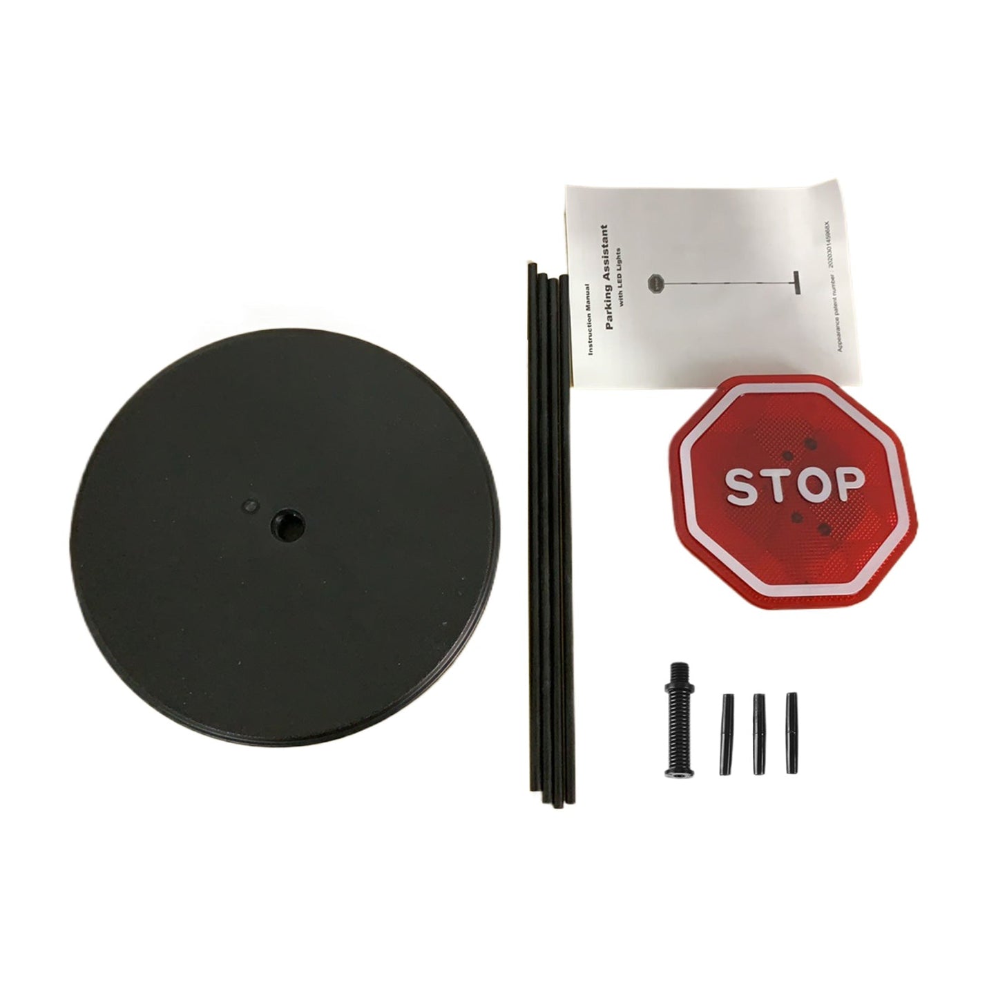 LED Garage Parking Sensor Stop Sign Smart Parking Light Assistant System-4