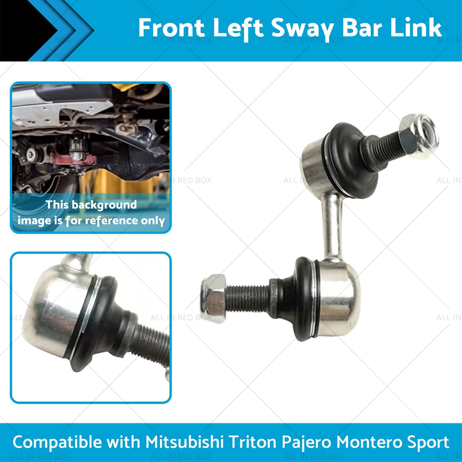 Front Left Sway Bar Link Suitable for Mitsubishi Triton L200 2WD 4WD 06-15-2