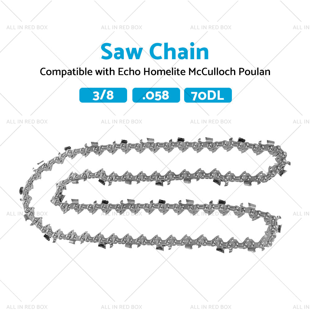 3 8inch. 058 70DL Semi Chisel Tungsten Carbide Chainsaw Chain Suitable for Echo-4