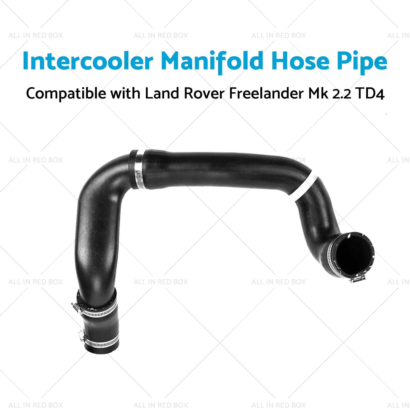 Intercooler Manifold Hose Pipe Suitable for Land Rover Freelander Mk TD4 06-14-3