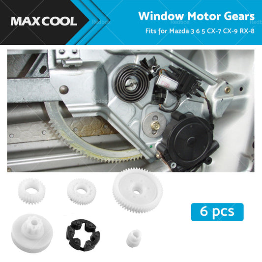 Front Rear Window Motor Gear Regulator Repair Kit For Mazda 3 6 5 CX-7 CX-9 RX-8-0