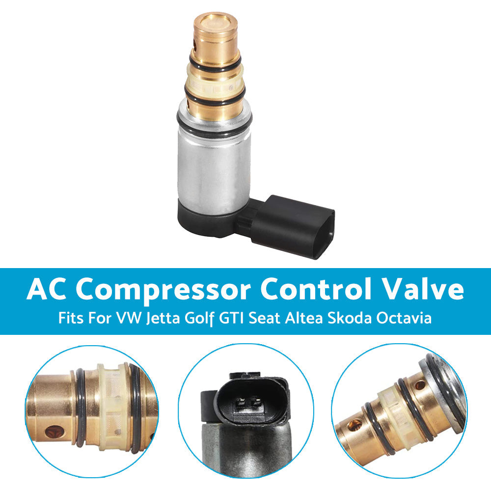 AC Compressor Control Valve Suitable For Audi VW Jetta Golf GTI 1K0820803S PXE16 PXE14-3