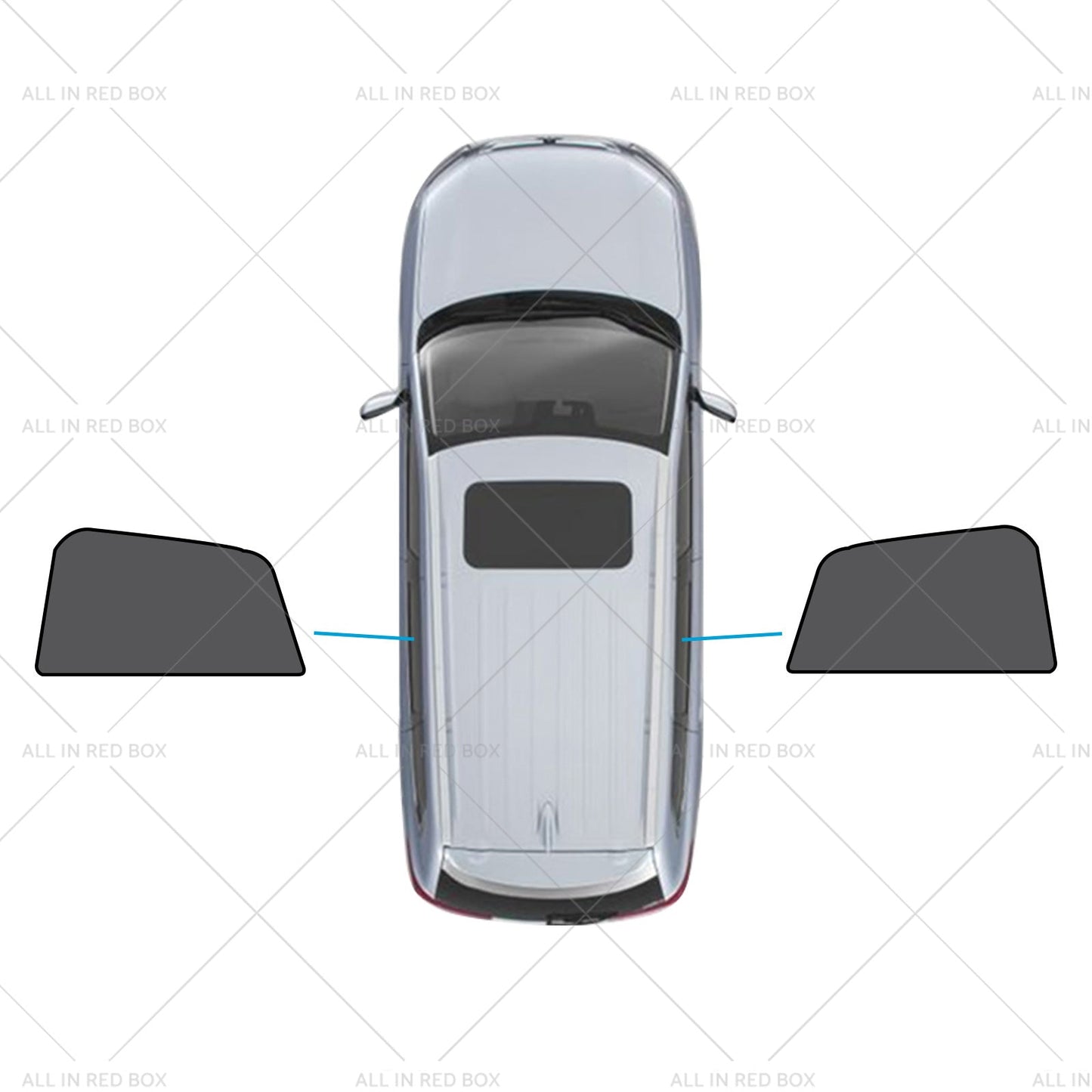 2x Car Window Shades Suitable for Mazda CX5 1st Gen KE 12-17 UVA Protection-6