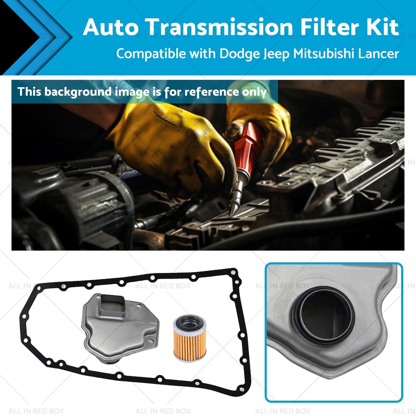 Auto Transmission Filter Kit Suitable for Dodge Jeep Mitsubishi Lancer 08-15-0