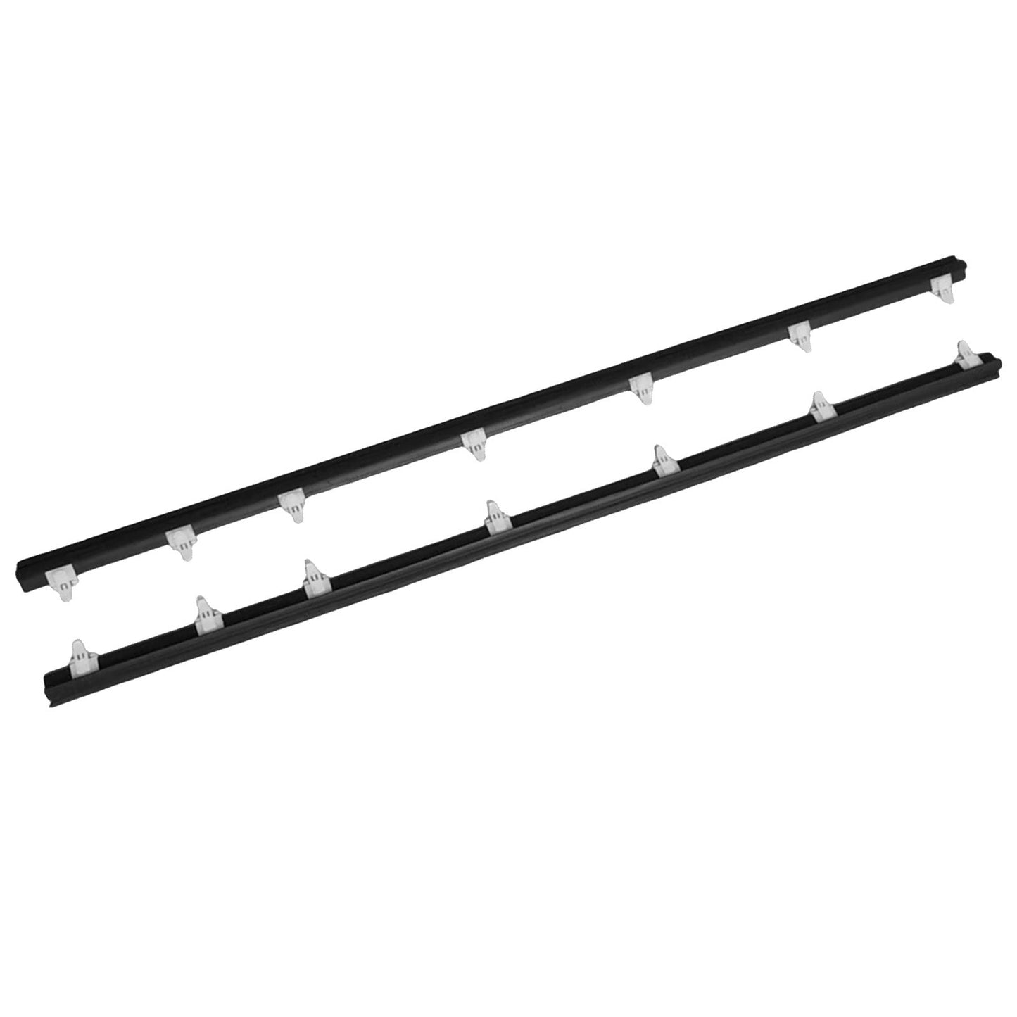 2x Front Outer Door Weatherstrips Suitable For LandCruiser 70 75 78 79 Series-4