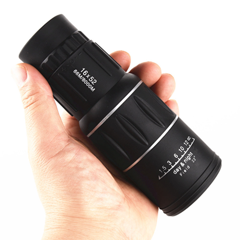 High-Powered Wide-Angle Monocular Telescope Suitable For Single-Handed Use with Night Vision-3