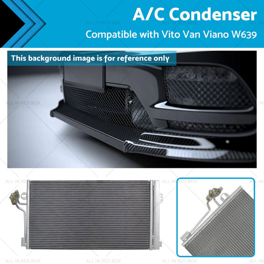 A/C Condenser Suitable for Vito Van Viano W639 6398350270 390mm 708mm 16mm-0