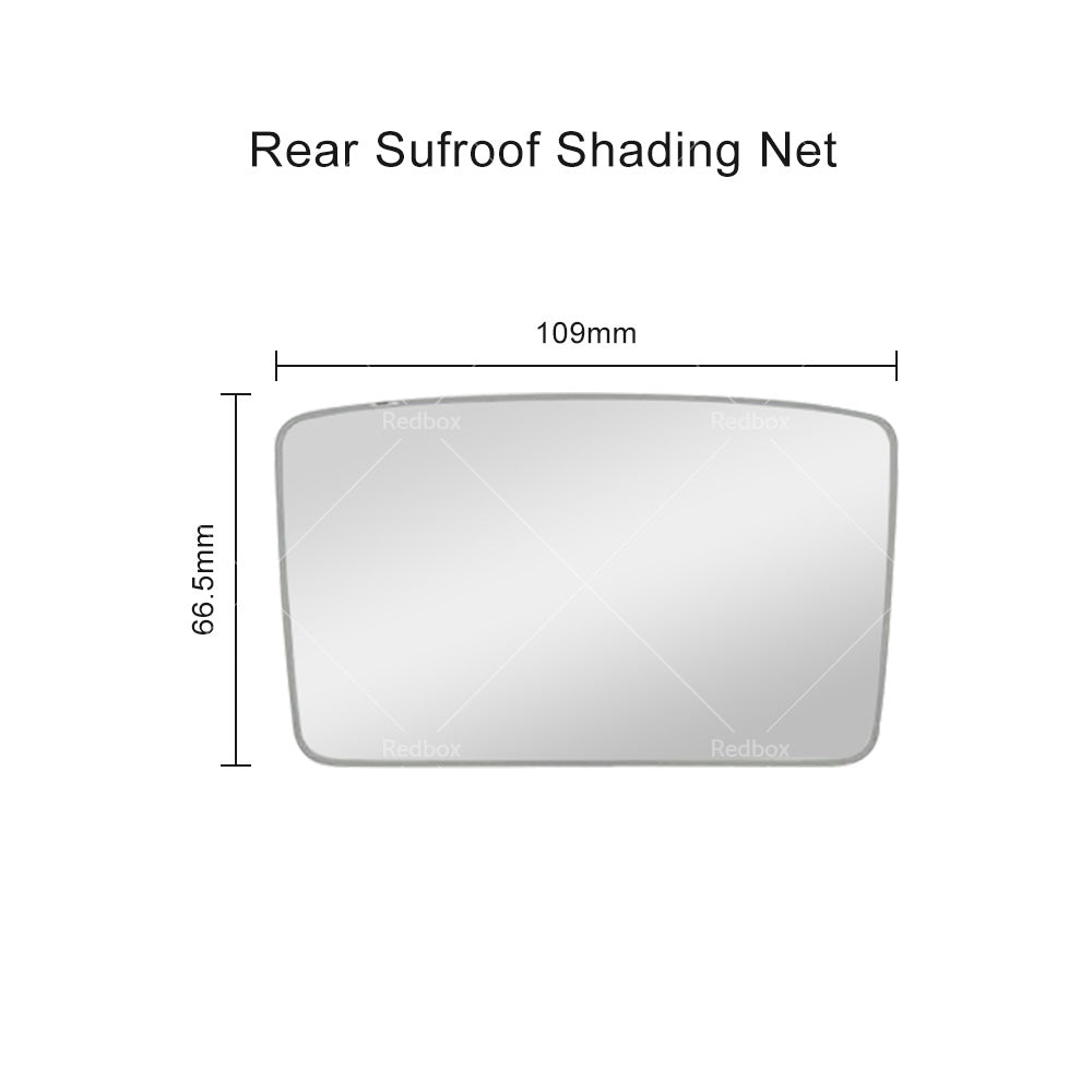 For Tesla Model 3 Glass Roof Sunshade Front Rear Sunroof Window UV Cover 19-2021-3