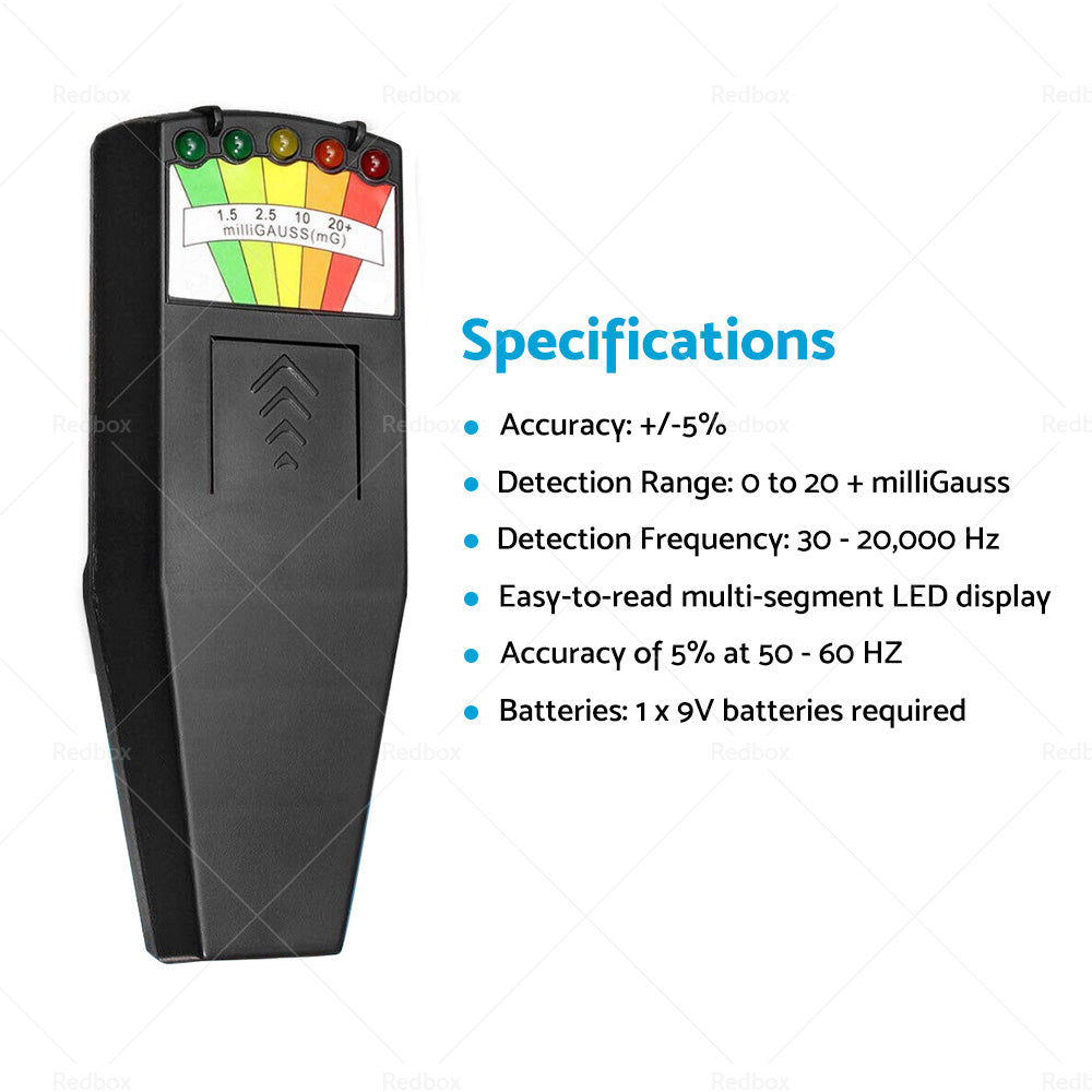 EMF Meter Paranormal Equipment Magnetic Field Ghost Hunting Radiation Detector-4