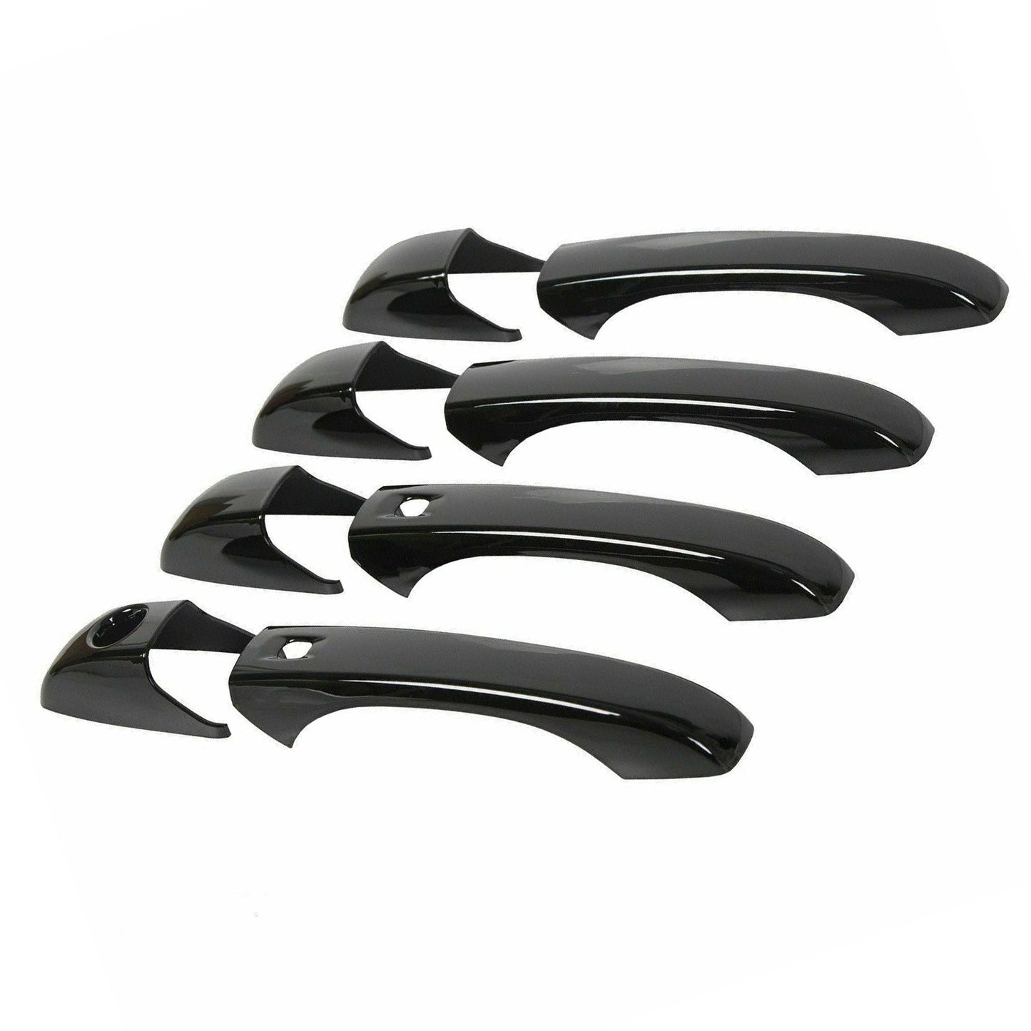 8x Exterior Door Handle Covers Trim Suitable For Jeep Grand Cherokee / Chrysler-2