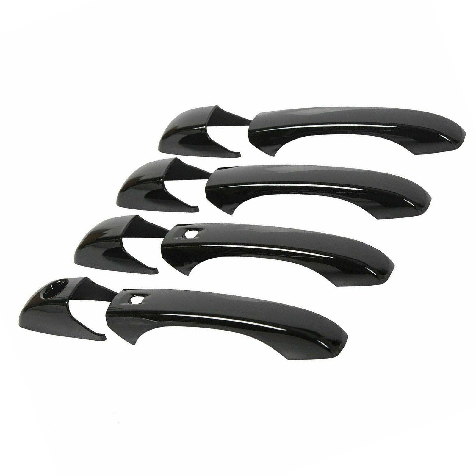 8x Exterior Door Handle Covers Trim Suitable For Jeep Grand Cherokee / Chrysler-2