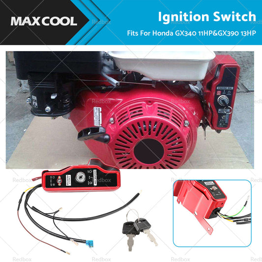 Ignition Switch Key Panel Electric Start for Honda GX340 11HP GX390 13HP Engine-1