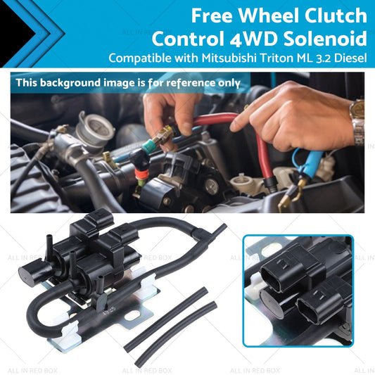 1x Free Wheel Clutch Control 4WD Solenoid Suitable For Mitsubishi Triton ML 3. 2-0