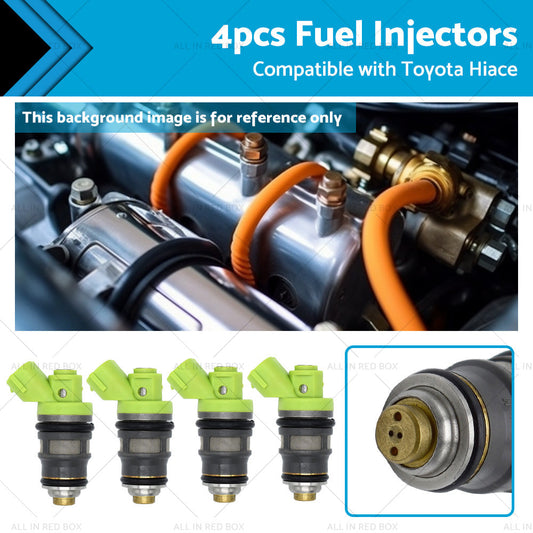 4x Fuel Injector Suitable for Hiace RZH103 RZH113 RCH12 RCH22 2RZ-E 2. 4L 95-04-0
