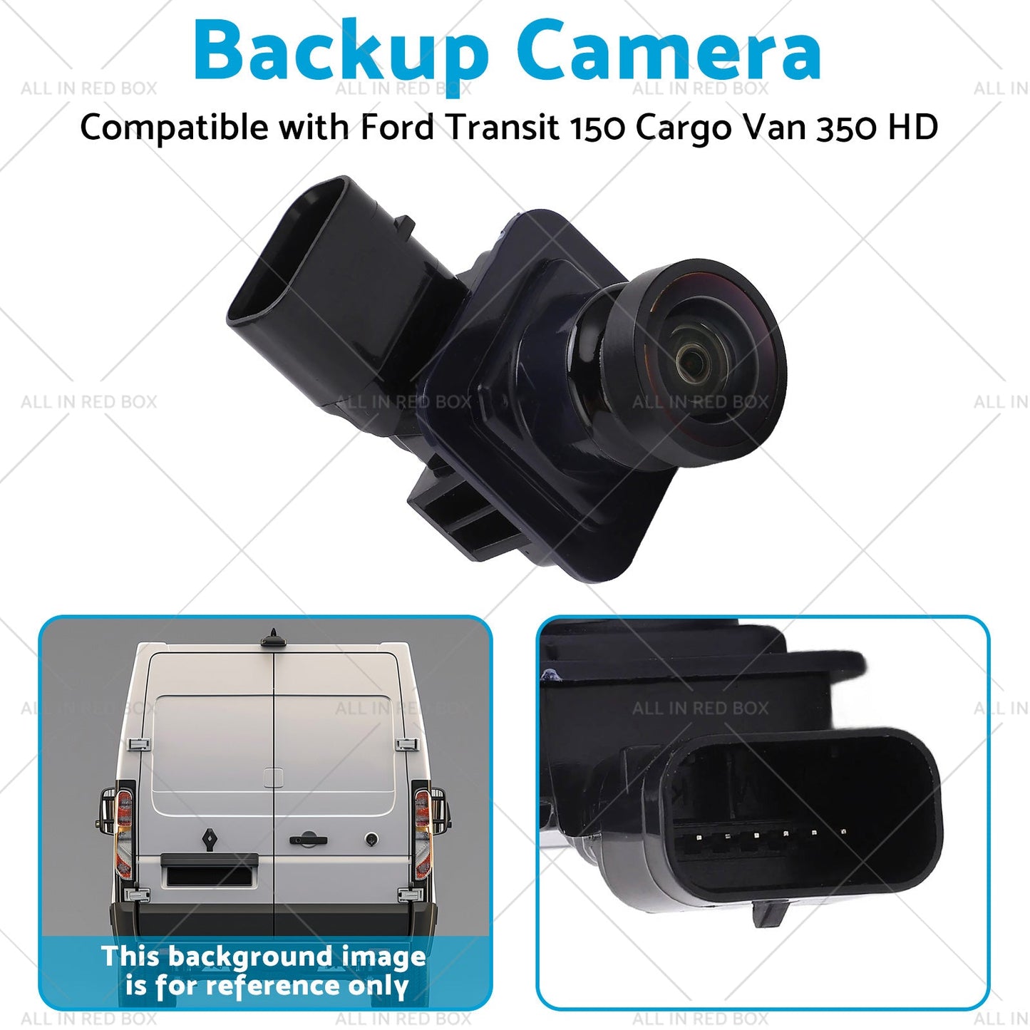 Backup Camera Suitable for Ford Transit 150 Cargo Van 350 HD 15-17 CK4Z-19G490-A-3